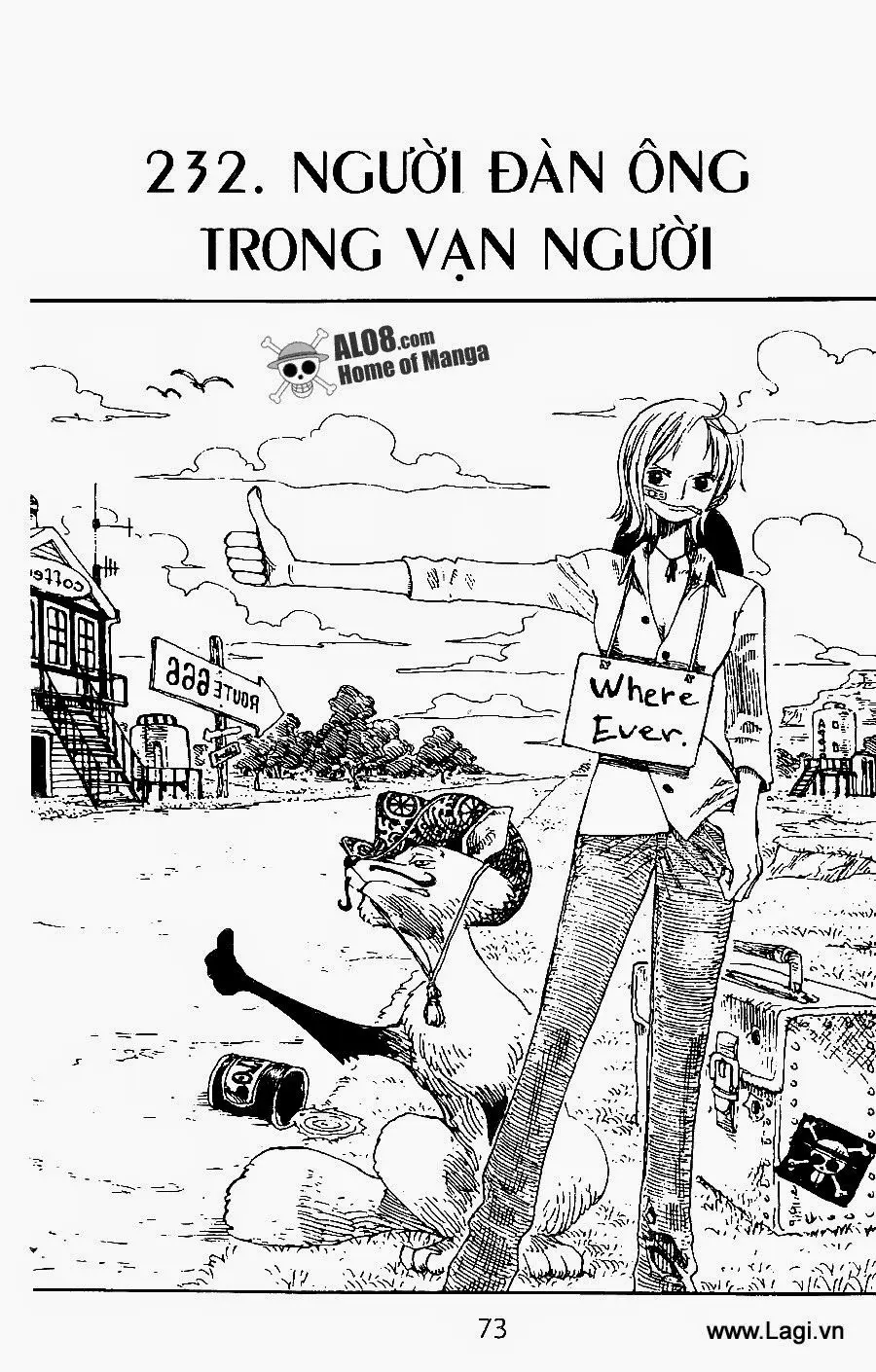 One Piece chương 232, trang 1