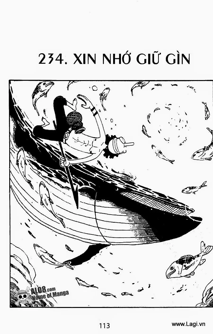 One Piece chương 234, trang 1