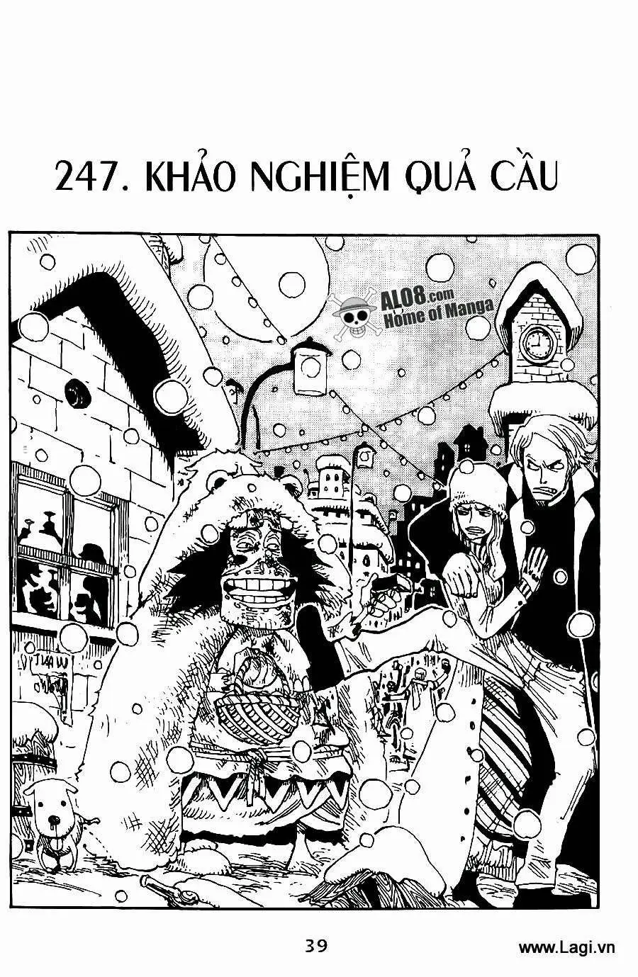 One Piece chương 247, trang 1