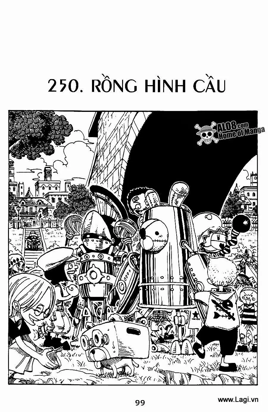 One Piece chương 250, trang 1