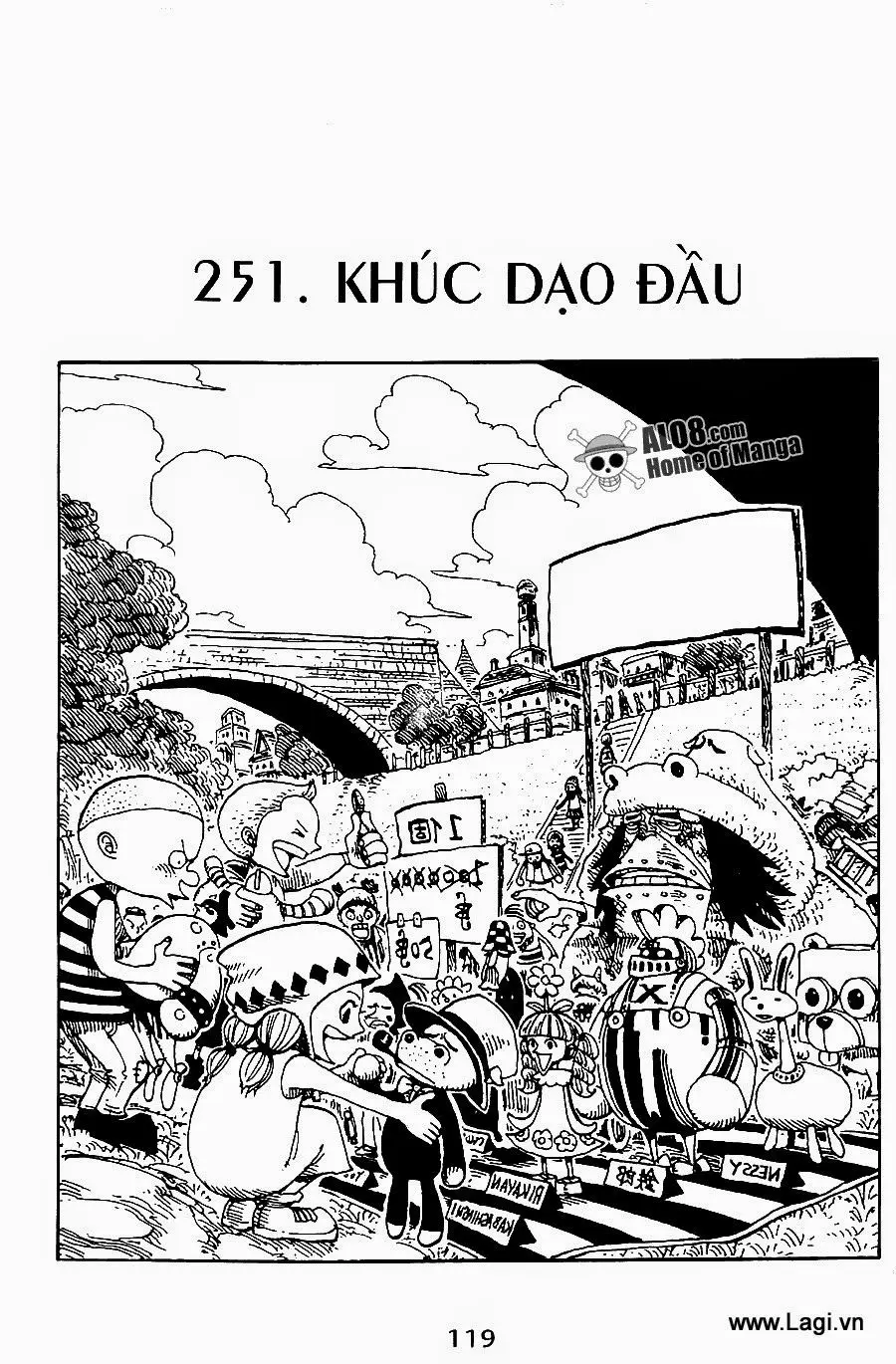 One Piece chương 251, trang 1
