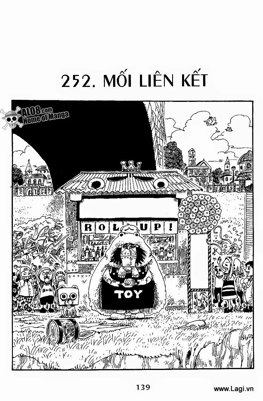 One Piece chương 252, trang 1