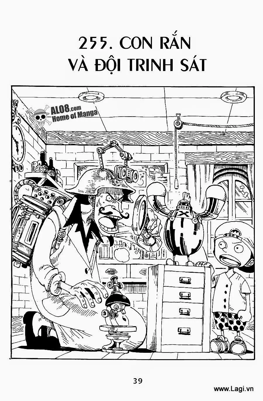 One Piece chương 255, trang 1