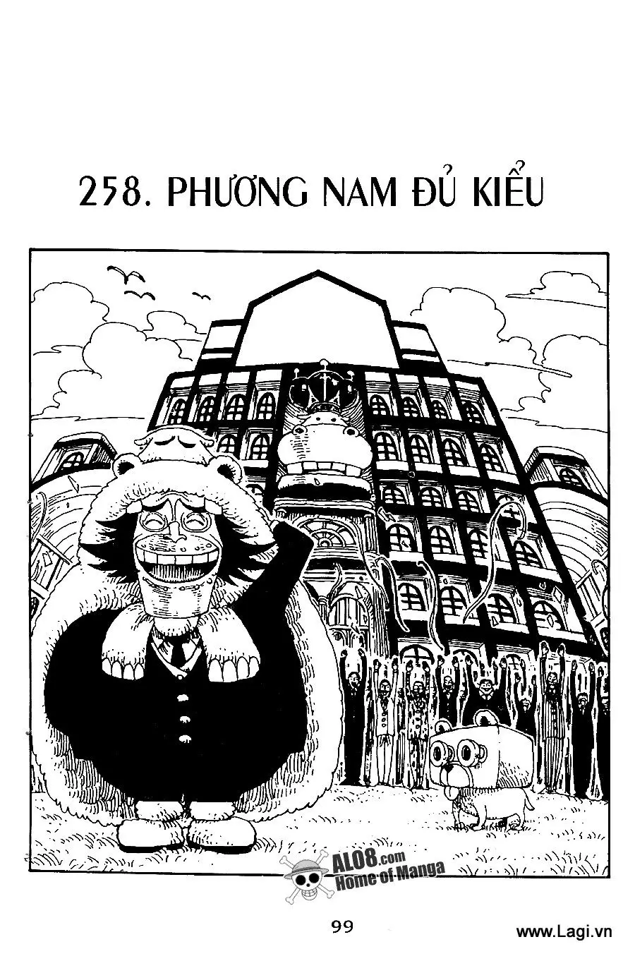 One Piece chương 258, trang 1
