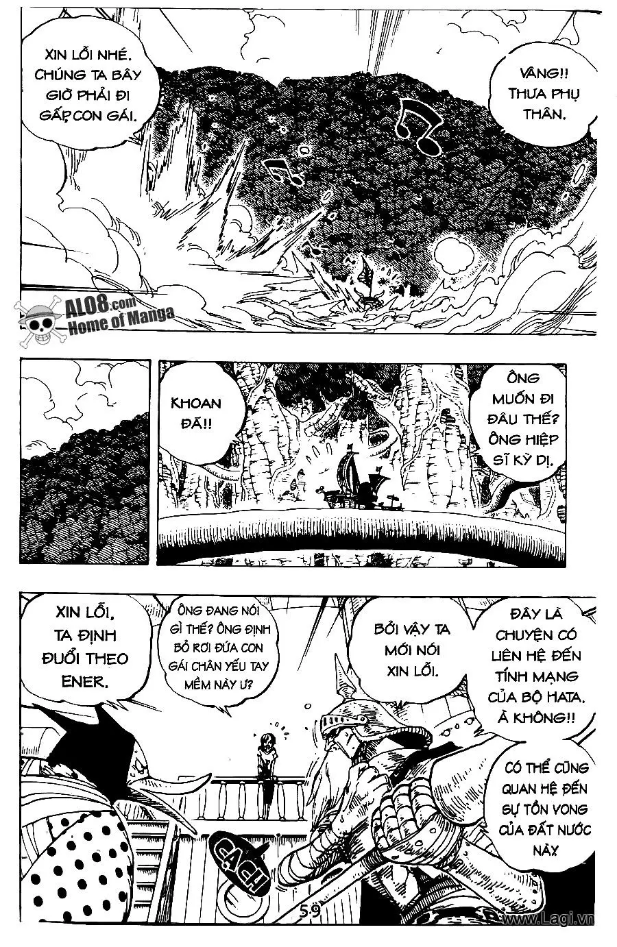 One Piece chương 264, trang 3
