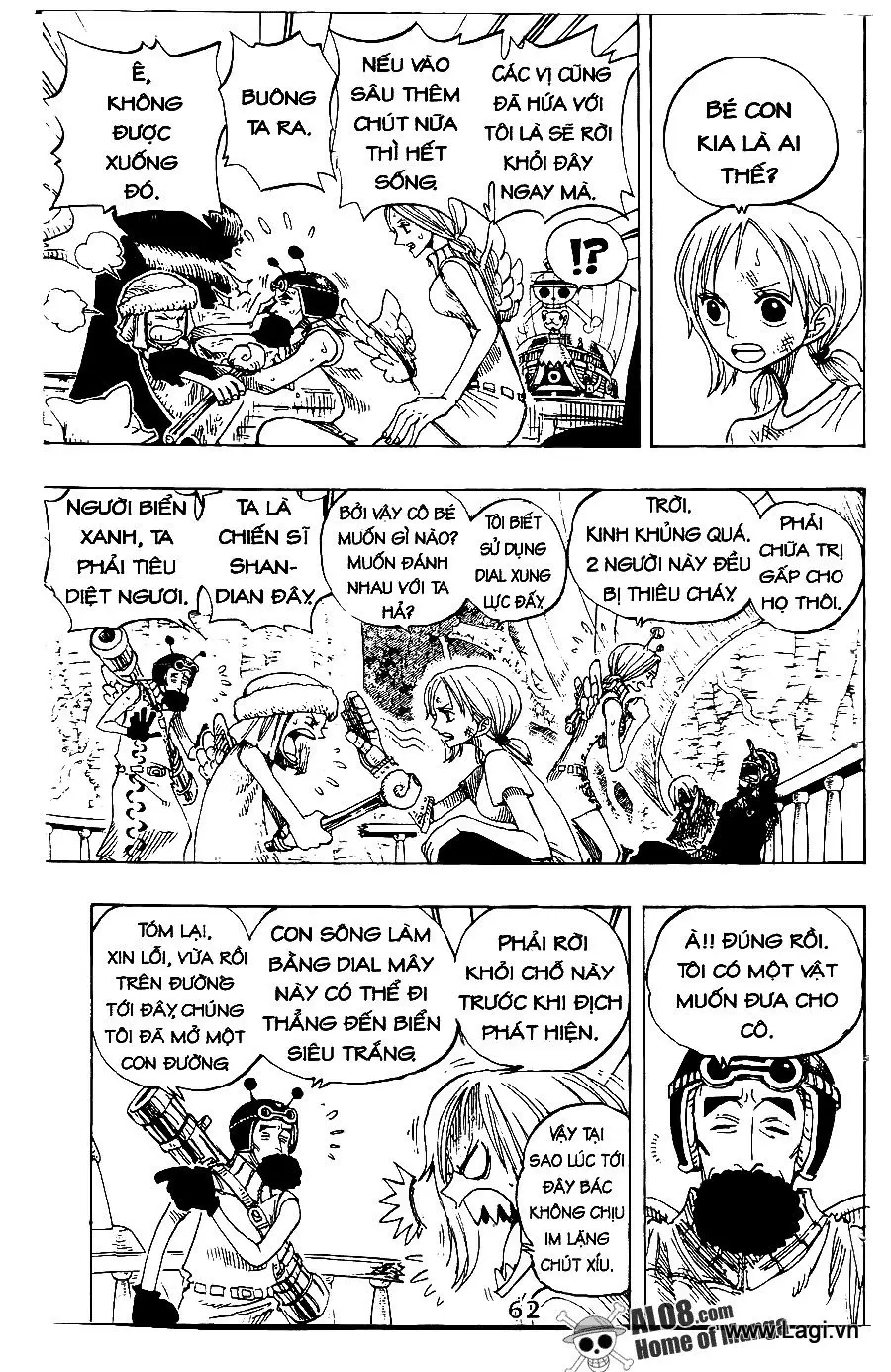 One Piece chương 264, trang 6
