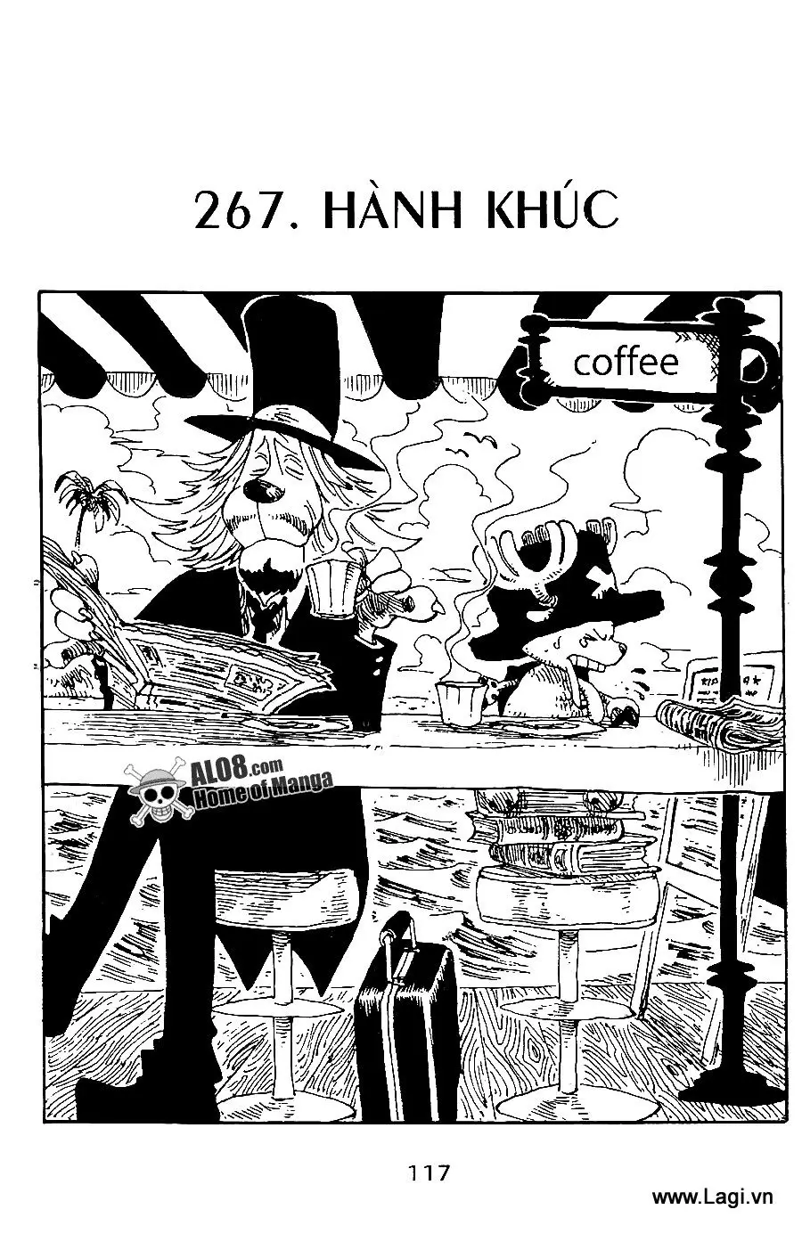 One Piece chương 267, trang 1