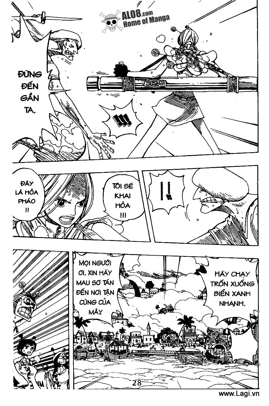 One Piece chương 278, trang 8