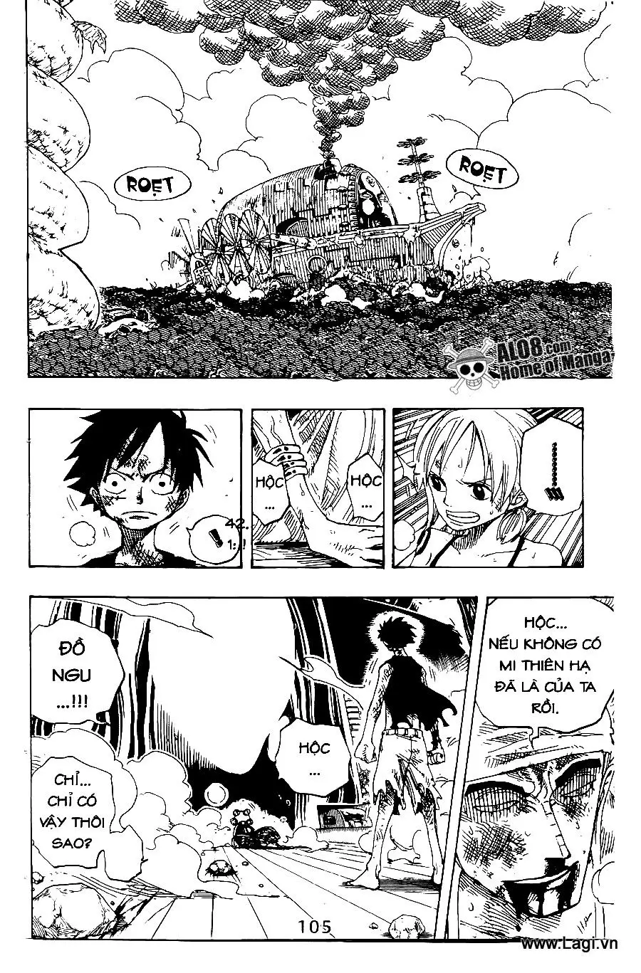 One Piece chương 282, trang 5