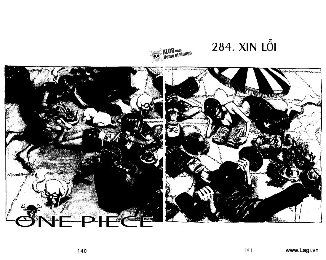 One Piece chương 284, trang 1