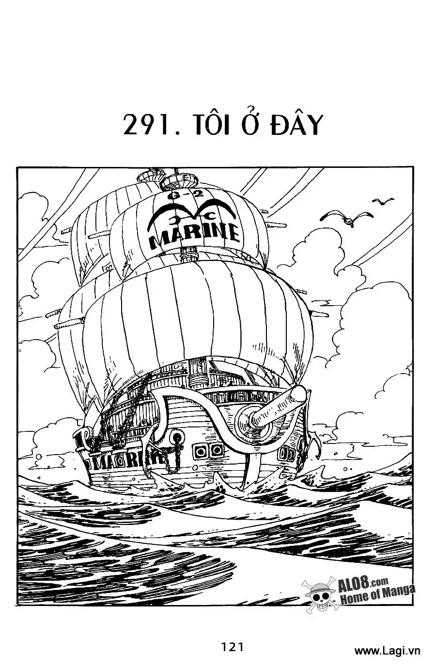 One Piece chương 291, trang 1