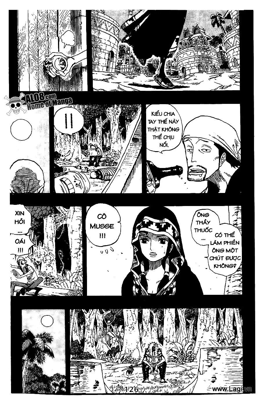One Piece chương 291, trang 6