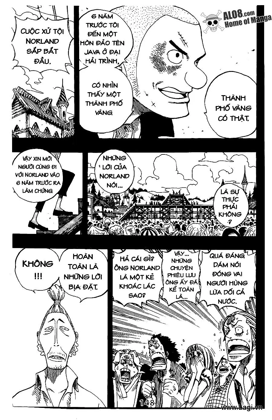 One Piece chương 292, trang 8