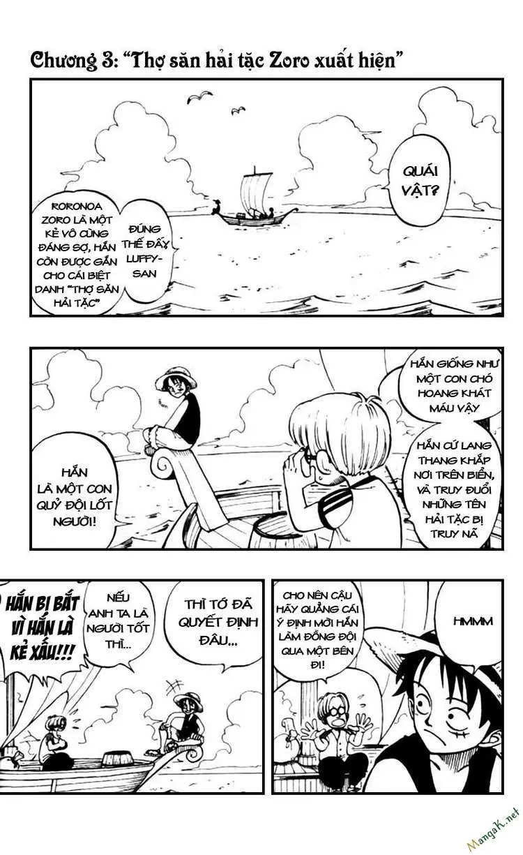 One Piece chương 3, trang 1