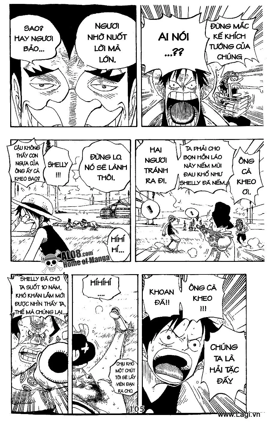 One Piece chương 306, trang 3