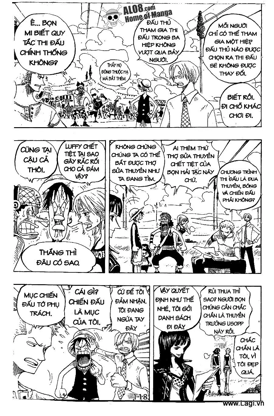 One Piece chương 306, trang 16