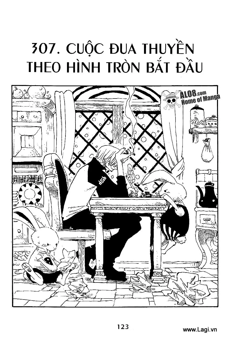 One Piece chương 307, trang 1