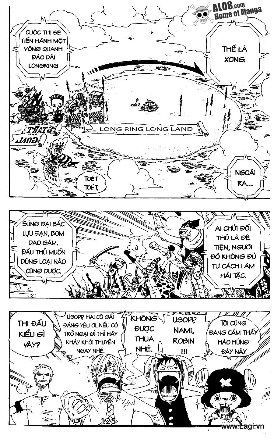 One Piece chương 307, trang 3