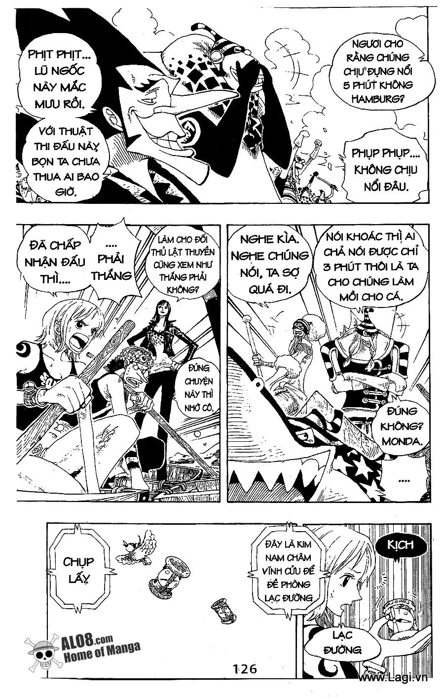 One Piece chương 307, trang 4