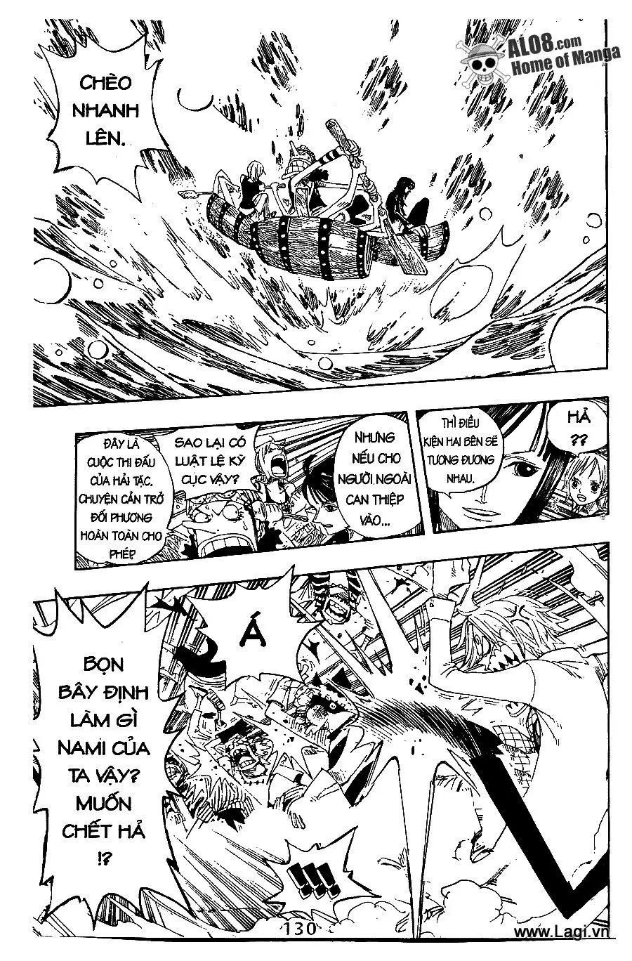 One Piece chương 307, trang 8