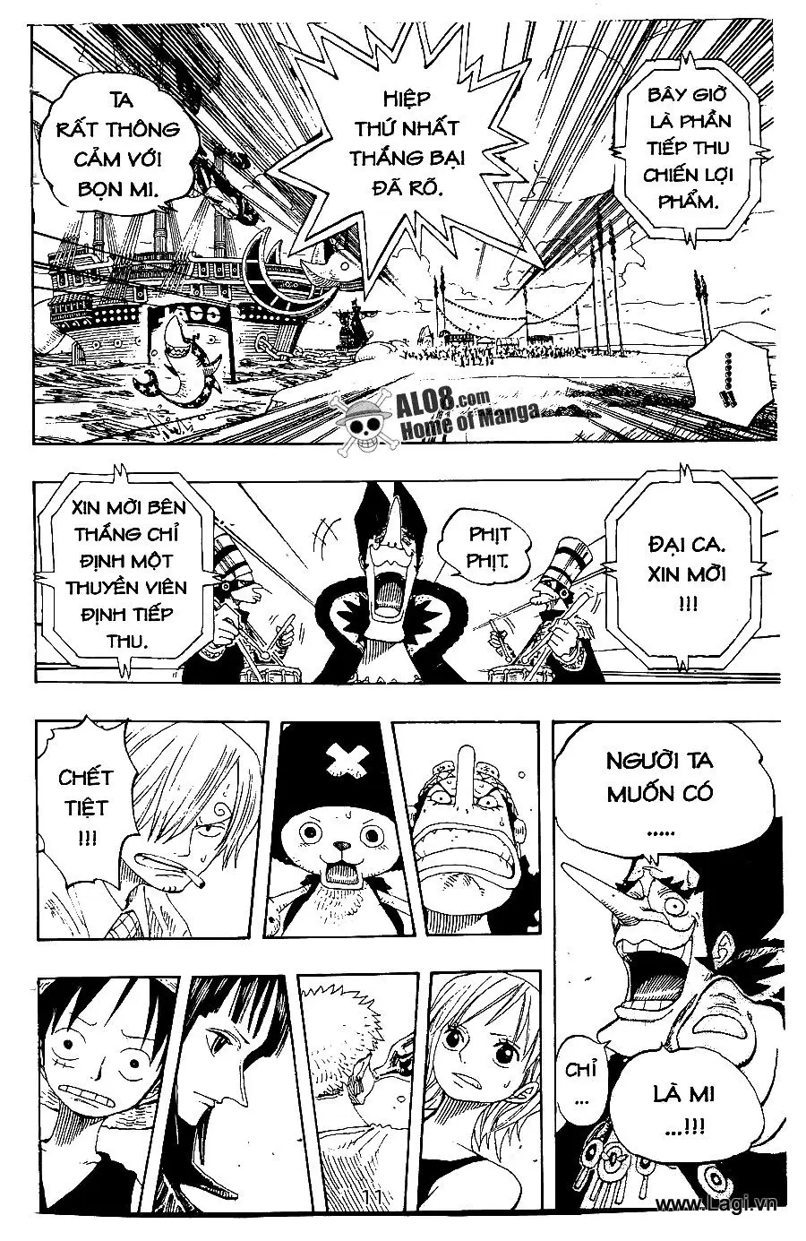 One Piece chương 309, trang 8