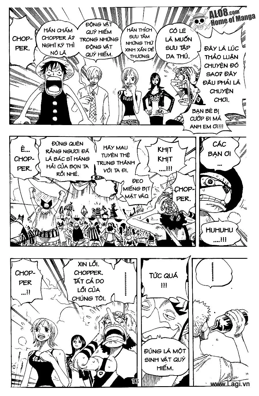 One Piece chương 309, trang 10