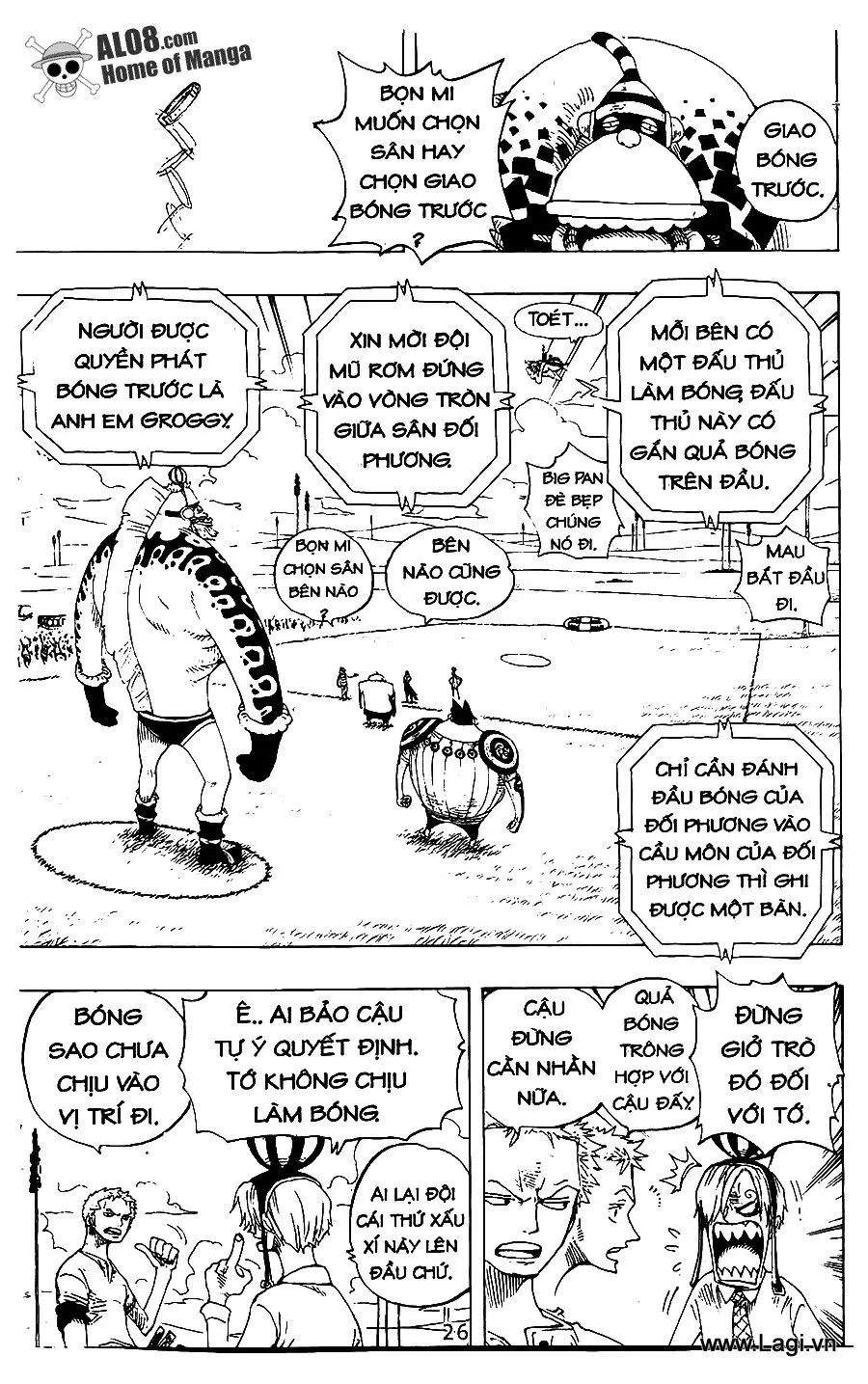 One Piece chương 310, trang 3