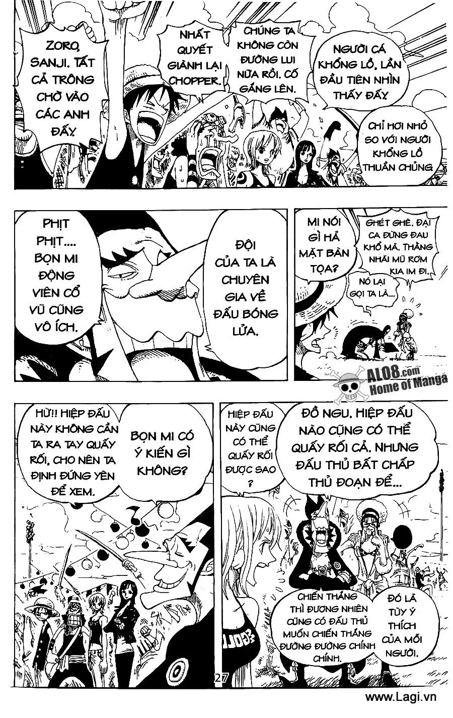 One Piece chương 310, trang 4