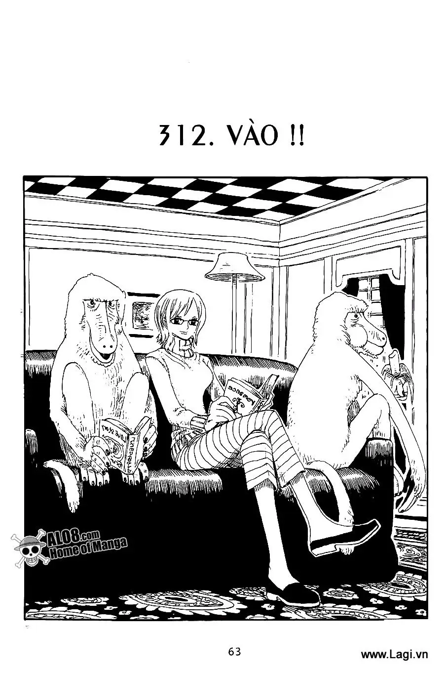 One Piece chương 312, trang 1