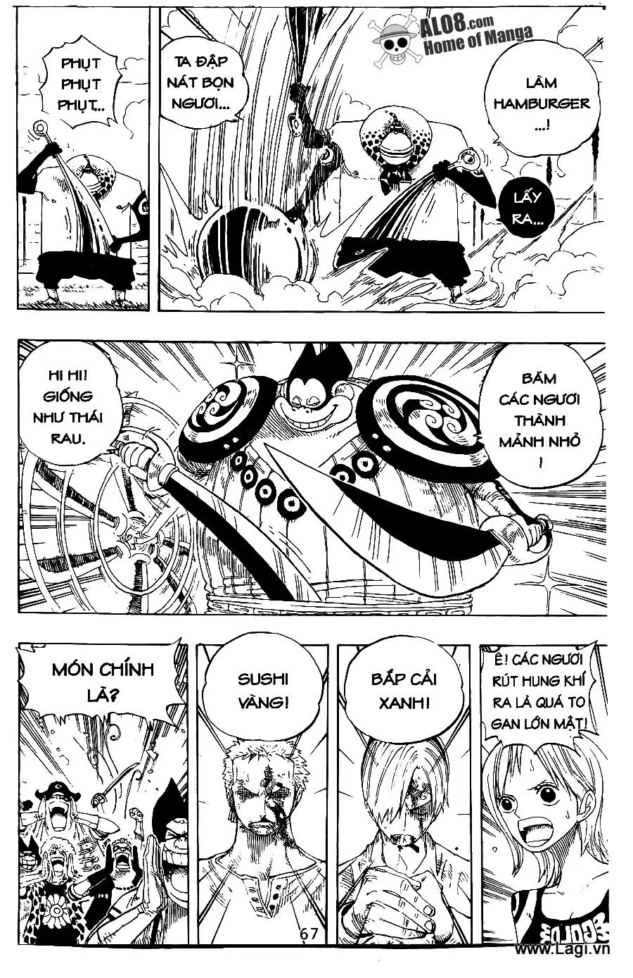 One Piece chương 312, trang 5