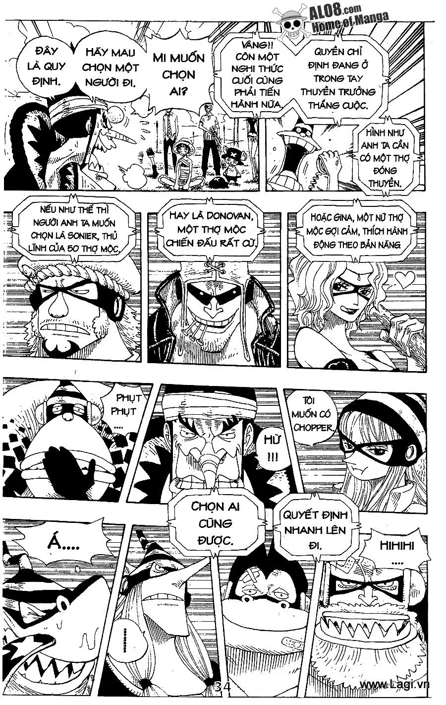 One Piece chương 318, trang 10