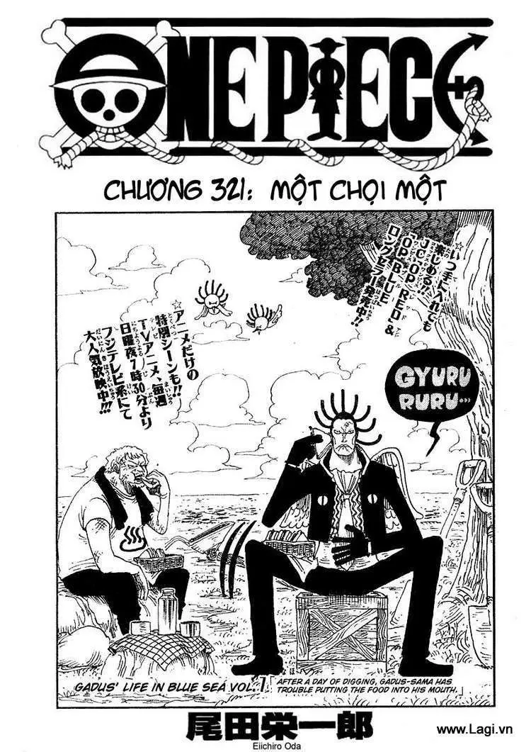 One Piece chương 321, trang 1