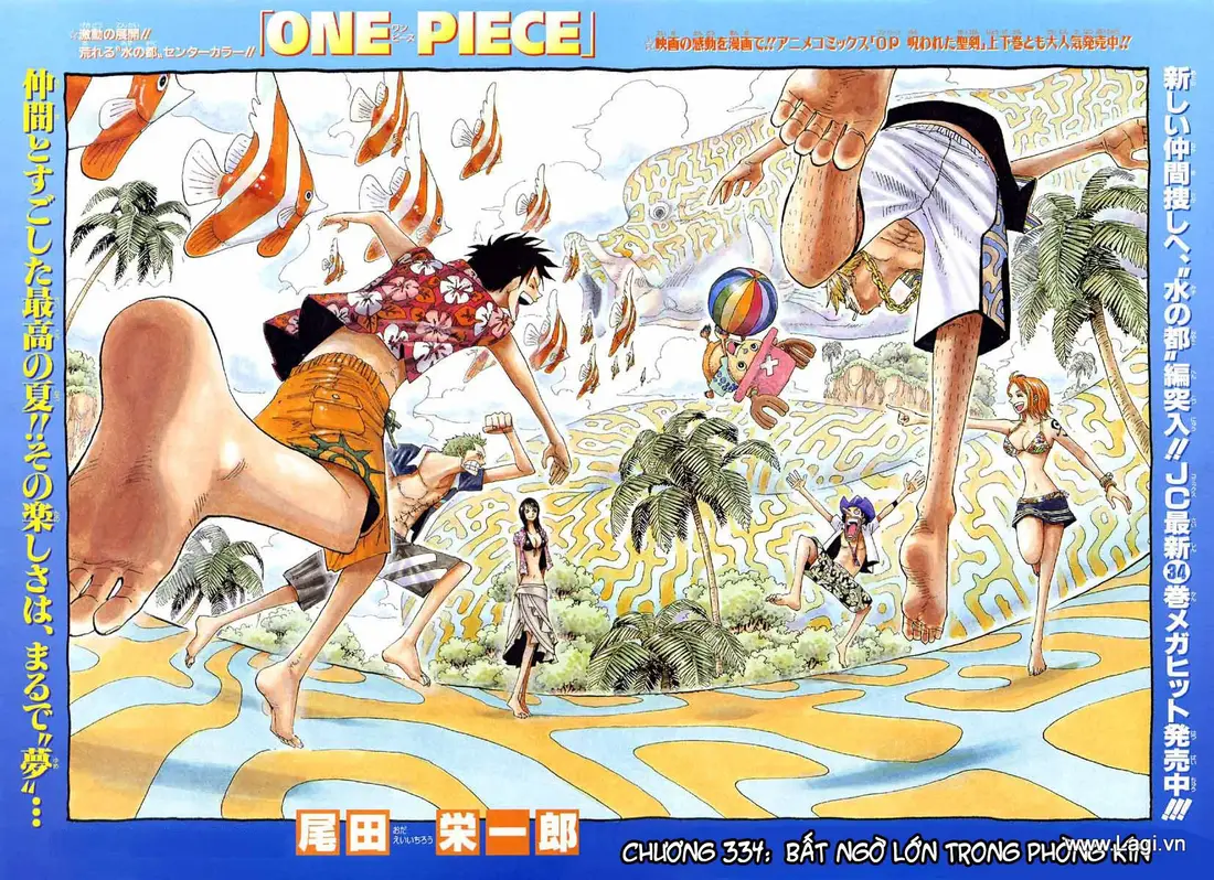 One Piece chương 334, trang 1
