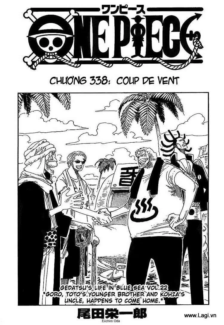 One Piece chương 338, trang 1