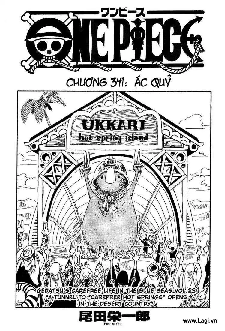 One Piece chương 341, trang 1