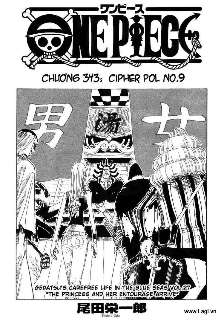 One Piece chương 343, trang 1