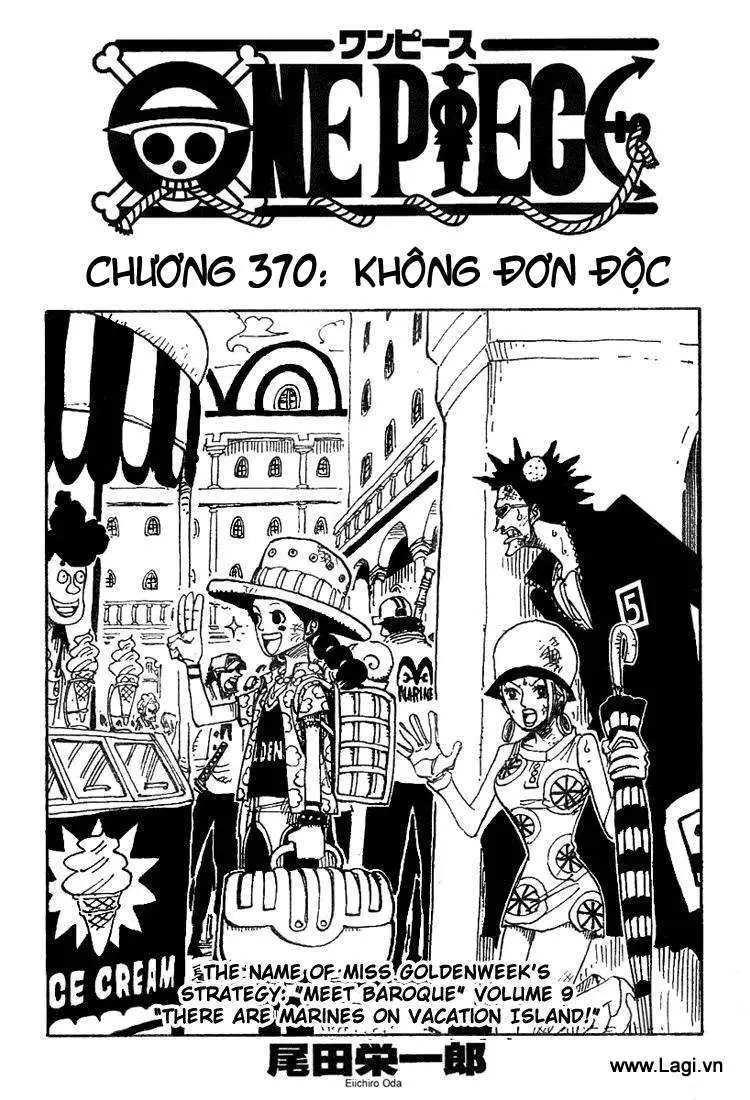 One Piece chương 370, trang 1