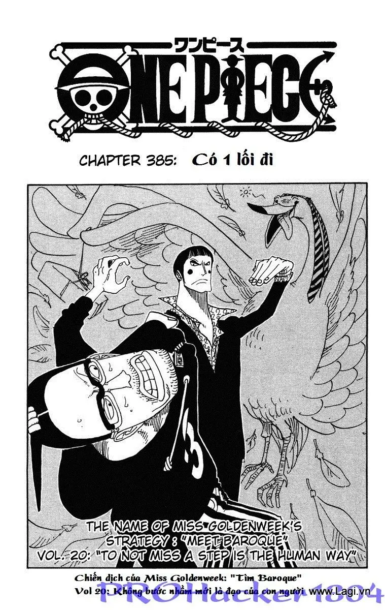One Piece chương 385, trang 1