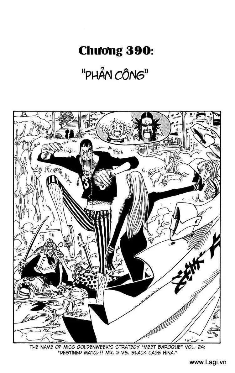 One Piece chương 390, trang 1