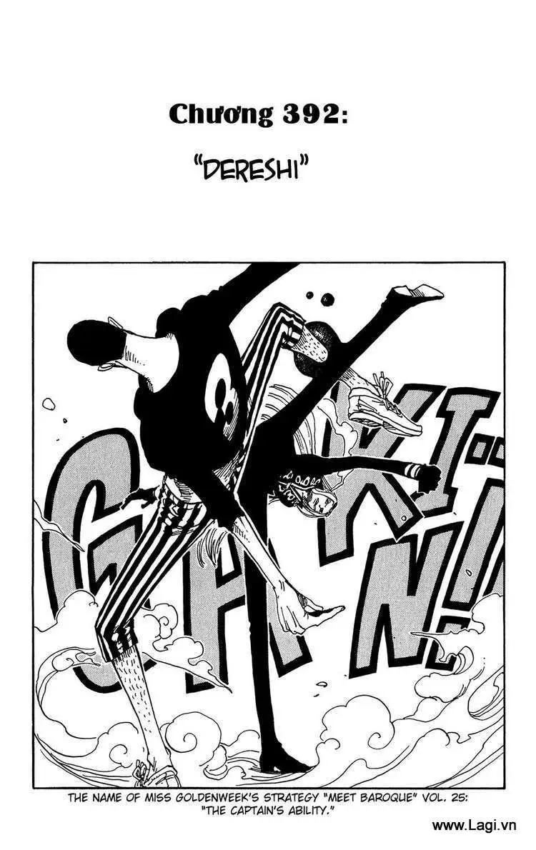 One Piece chương 392, trang 1