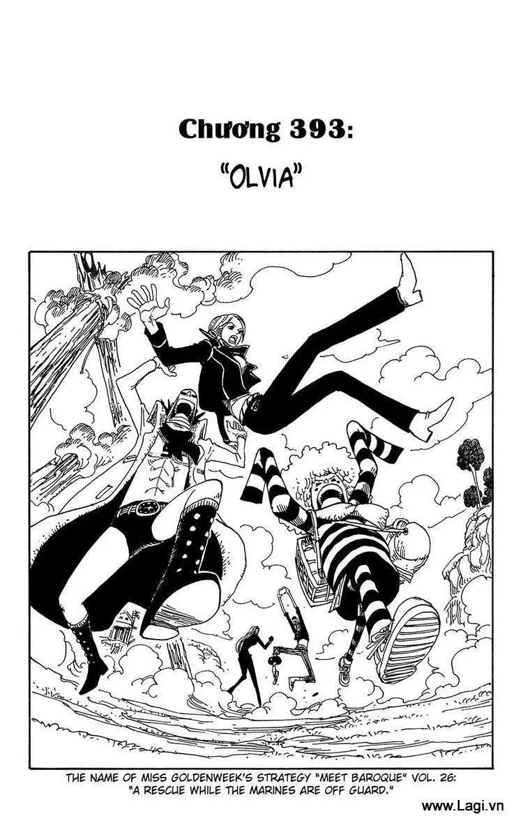 One Piece chương 393, trang 1