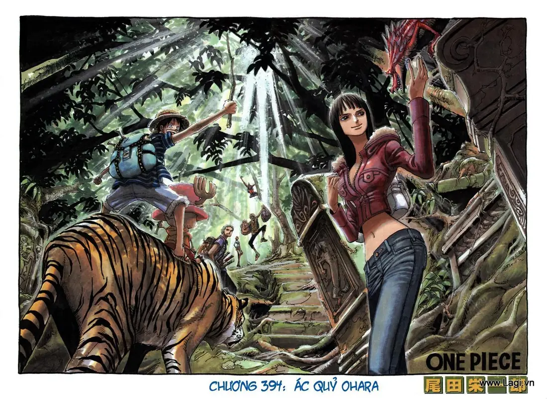 One Piece chương 394, trang 1