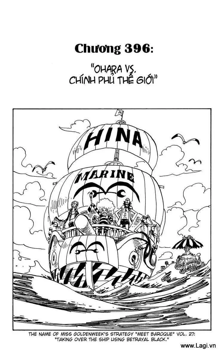 One Piece chương 395, trang 1