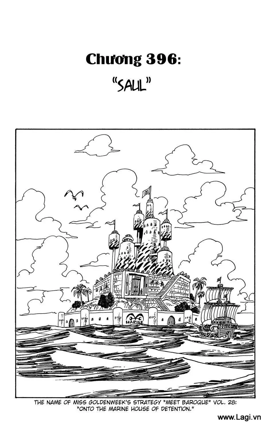 One Piece chương 396, trang 1