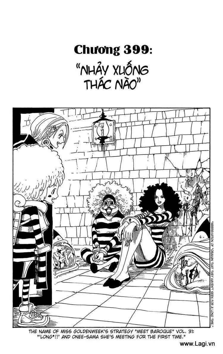 One Piece chương 399, trang 1