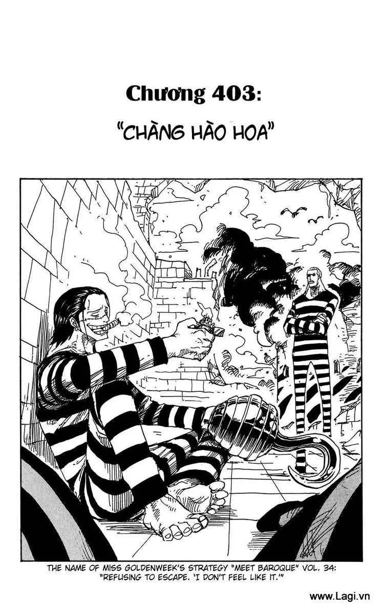 One Piece chương 403, trang 1