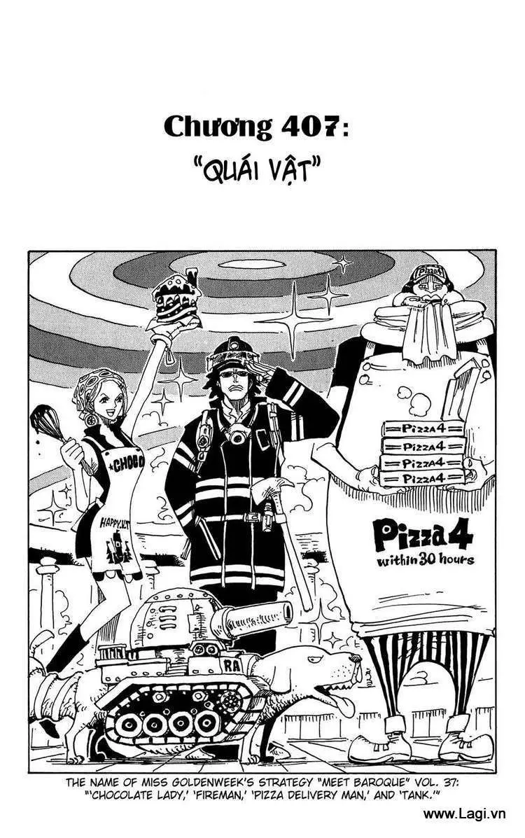 One Piece chương 407, trang 1