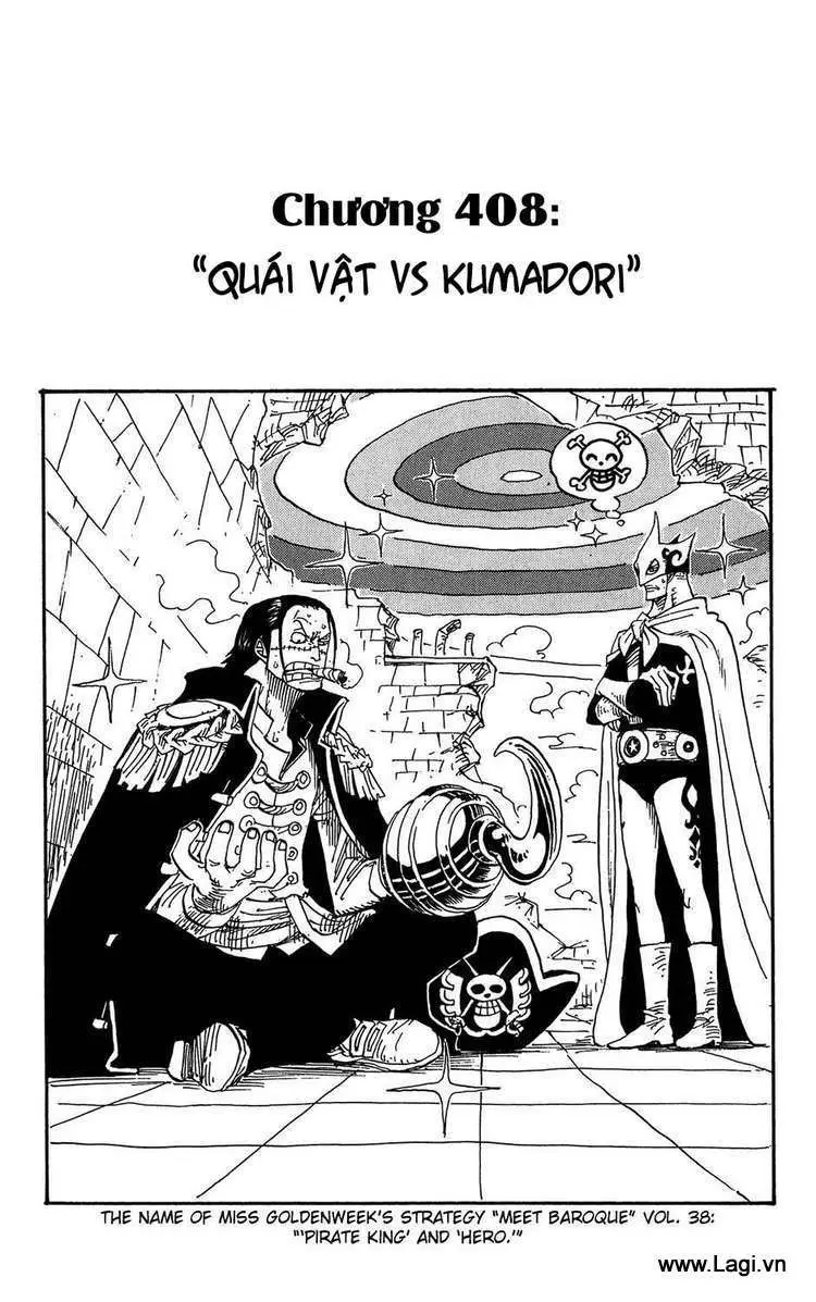 One Piece chương 408, trang 1
