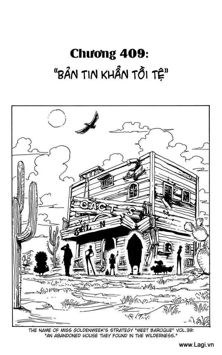 One Piece chương 409, trang 1