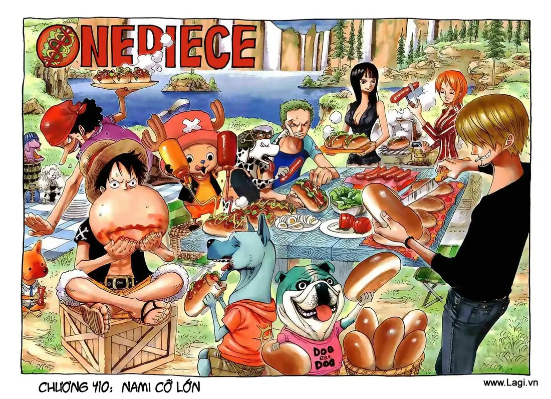 One Piece chương 410, trang 1
